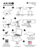 Axis 1 laptop travel table instructions