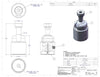 Tiger Swivel Ball Mount - Engineering Drawing